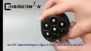 IP65 Waterproof Tpc to J1772 Adapter Chademo Adapter for Tesla Adapter Black Type 2 Adapter, CCS Ada