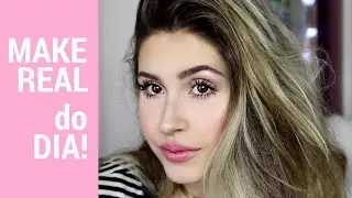 MINHA MAKE REAL DO O DIA A DIA | Gabi Angeli