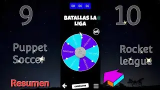 Resumen #7 | Puppet Soccer 2014 VS Rocket league | 