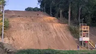 Anthony Sending it in 250cc Class, Over the Hill Hillclimb Wathena KS 2025