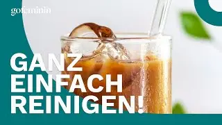 K&uuml;chen-Hack: So reinigt ihr eure Glasstrohhalme richtig