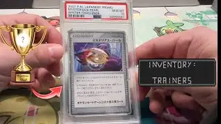 Going through a box of my current PSA Graded Pok&eacute;mon Inventory-Trainers Part 1