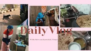 Aaj banaye Aloo Ke Paranthe or Hara Saag❤😋||DailyVlog||