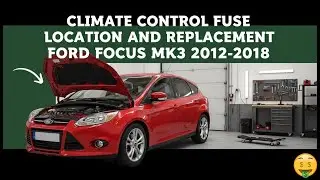Fix Your Ford Focus Mk3 AC HVAC ! Climate Control Fuse Blown? Here's the Location & How-To