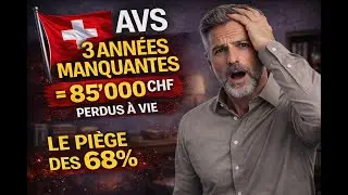 AVS - 3 Ans Manquants = 85'000 CHF Perdus &Agrave; Vie (68% Des Suisses Ont Des Lacunes)
