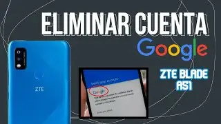 ✅ Cómo quitar eliminar Bloqueo Cuenta Google ZTE BLADE A51 Android 11 SIN PC Fácil y Rápido
