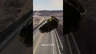 Jumping Cars Onto Bridge