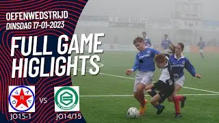 GVAV JO15-1 vs FC Groningen JO14/15