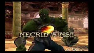 Soul Calibur II (Gamecube) &mdash; Yunsung vs Necrid V