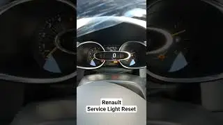 How To Reset Renault Service Light #Renault #Clio #Service