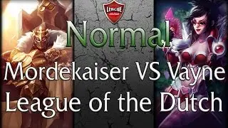 DUTCH - League of Legends - 5v5 - Mordekaiser vs Vayne - Weirdhans NL