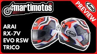 Preview // Arai RX 7V Evo RSW Trico