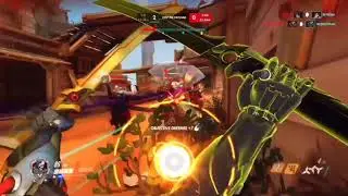 GENJI KILLING SPREE | OVERWATCH MONTAGE#5