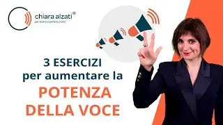 3 esercizi per aumentare la potenza della tua voce 📢