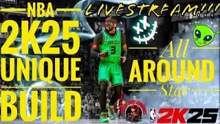 NBA 2K25 Livestream: All-around Star build Grind to Veteran 1