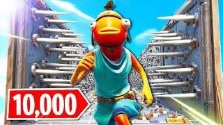 10,000 Level Deathrun in Fortnite!