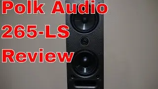 1 month review Polk Audio 265-LS Speakers