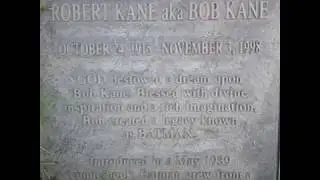 Bob Kane - GraveTour.com - Take a famous grave tour!