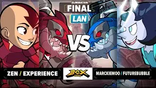 Experience & Zen vs Marckiemoo & Futurebubble - Elim. Final - Brawlhalla World Championship 2024