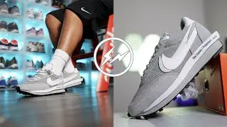 Sacai X Fragment LD Waffle 'Light Smoke Grey' Review & On Foot
