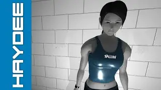 Let's Play - Wii Trainer as Haydee, Cube Selection Course Walkthrough (Hardcore)