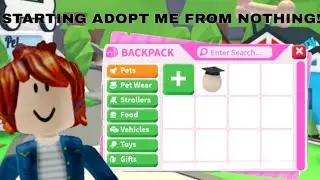 Starting Adopt Me from NOTHING! (epo 1)