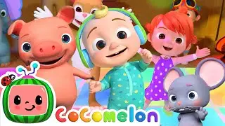 Looby Loo - Get up And Dance! | CoComelon Animal Time | Animals for Kids