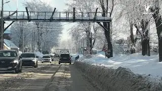 В Воскресенске 5 февраля в 15:31 у переезда на ул. 2-я Заводская была замечена женщина, переходив...