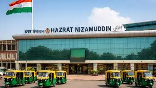 Hazrat nizamudin railway station complete details/sleeper class/premium waiting hall/cloak room #nzm