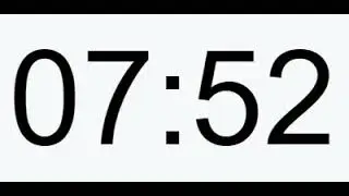 8 Minute Timer [with loud bomb explosion sound 2021]
