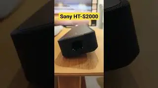 Sony HT-S2000 3.1ch Dolby Atmos Soundbar unboxing #sound #shorts