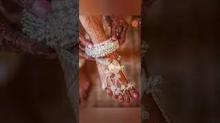 silver bridal pair Phool design #silverpaifhool #silverpayaldesign #fashion #wedding #trending
