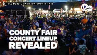 Concert lineup revealed for this year's Little Debbie Hamilton County Fair