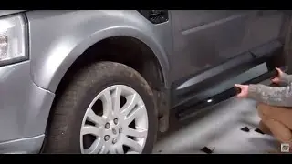 How to fit side bars to a Land Rover Freelander 2 / LR2