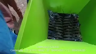 CLOTH WASTE SHREDDER- GREENAUTICS SOLUTION, AHMEDABAD, GUJARAT, INDIA