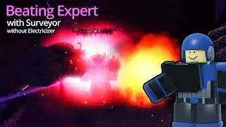 Triumphing Expert SOLO with Surveyor (without Electricizer) | Tower Blitz | ROBLOX