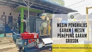 MESIN PENGHALUS GARAM | MESIN PENEPUNG GARAM GROSOK