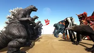 Sairasu Heisei Gojira vs Team Kaiju