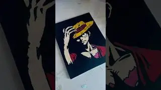 Luffy alert 🚨‼️ #onepiece #luffy #art #animeart #pintura #fyp #edit #viral #painting #anime #anime