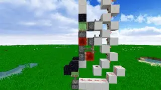 minecraft 1 wide hands free minecart elevator - ilmango remake version