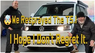 РЕСТАВРАЦИЯ VW T5.1! 🔥 Перекрашиваем наш Transporter в другой цвет!