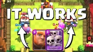 Clash Royal - GIANT + SKELETON ARMY (WORKS) - PWilhelm