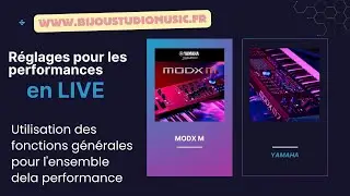 MODX M YAMAHA Gratuit Les clés de la composition Utilisation des fonctions générales pour la perf