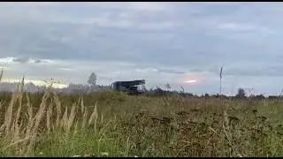 LAROM multiple rocket launcher on a nato live fire exercise in Poland