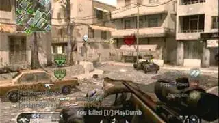 Call of Duty 4 Modern Warfare M40 No-Scope Montage