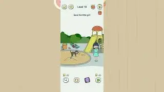 Save The Young Girl From Dog 🐶 | Brain Out 2 🧠 Level 18 No ( Commentary )