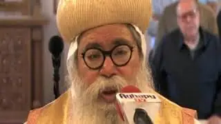 القداس الالهي  لمثلث الرحمات نيافة الأنبا صرابامون أسقف ورئيس دير الأنبا بيشوى