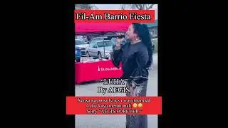 FIL-AM BARRIO FIESTA JAX,FL cover song Aegis #aegissongs #barriofiesta #celebration #ccto #pinoyako 