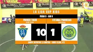 TRANSMISI&Oacute;N  SUB 8 PRIMER TOQUE VS FUTURAS PROMESAS - LIGA CUP KIDS