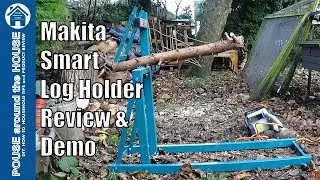 Makita smart holder log saw horse review and demo. Makita 71691 log holder.